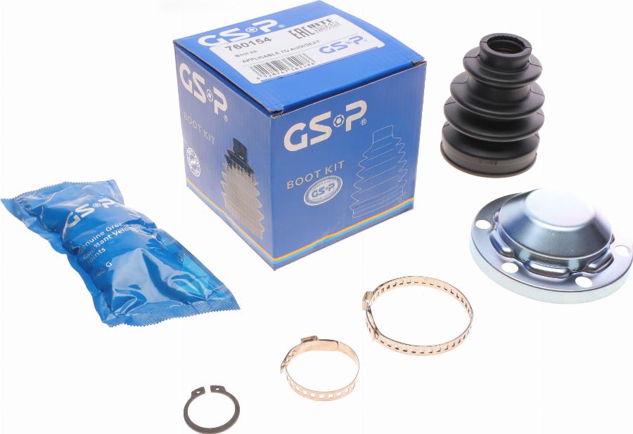 GSP 760154 - Гофрований кожух, приводний вал autodetail.com.ua