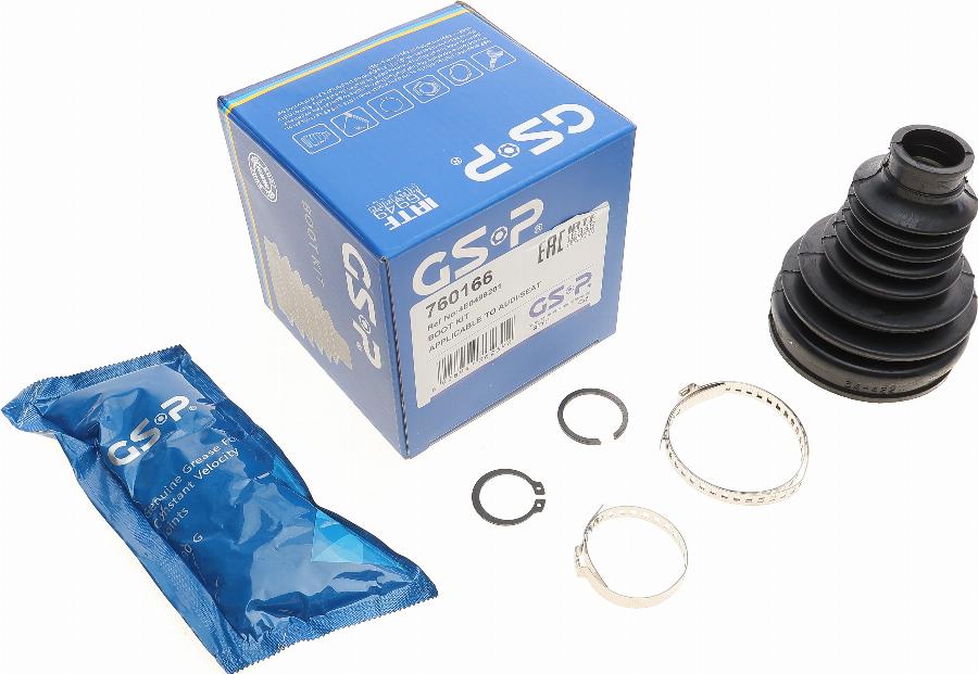 GSP 760166 - Гофрований кожух, приводний вал autodetail.com.ua
