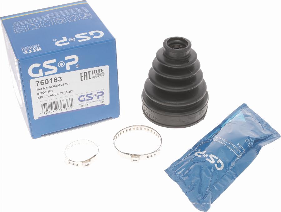 GSP 760163 - Гофрований кожух, приводний вал autodetail.com.ua