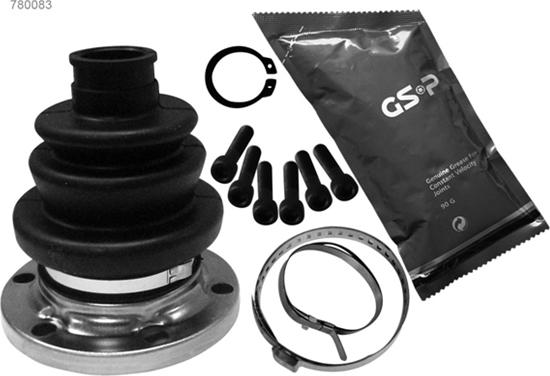 GSP 780083 - Гофрований кожух, приводний вал autodetail.com.ua
