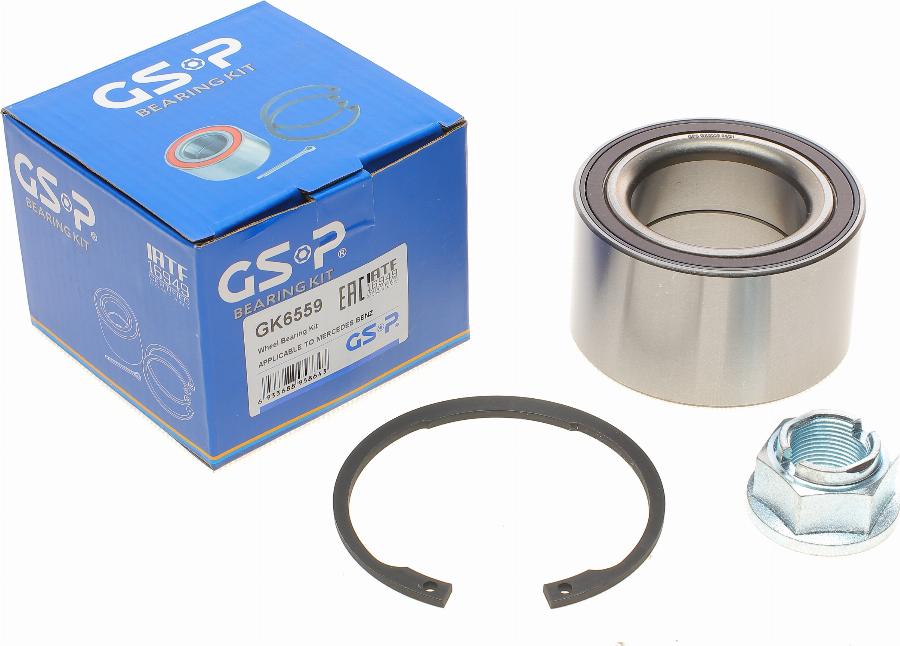 GSP GK6559 - Комплект колісних підшипників autodetail.com.ua