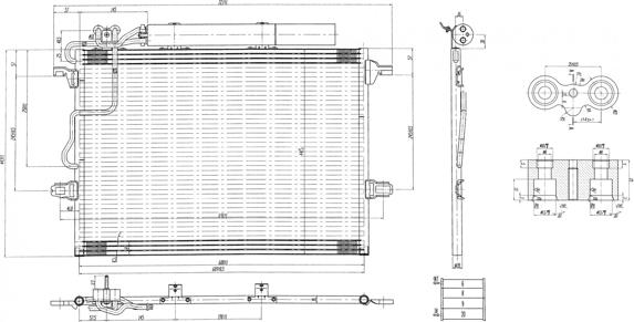 Hart 606 127 - Конденсатор, система кондиціонування повітря autodetail.com.ua