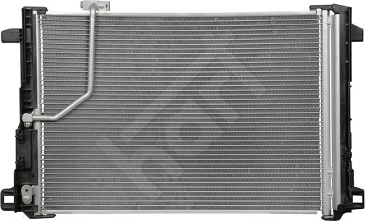 Hart 612 251 - Конденсатор, система кондиціонування повітря autodetail.com.ua