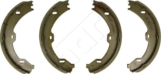 Hart 226 451 - Комплект гальмівних колодок, стоянкове гальмо autodetail.com.ua