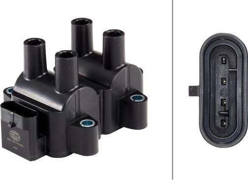 HELLA 5DA 193 175-391 - Котушка запалювання autodetail.com.ua