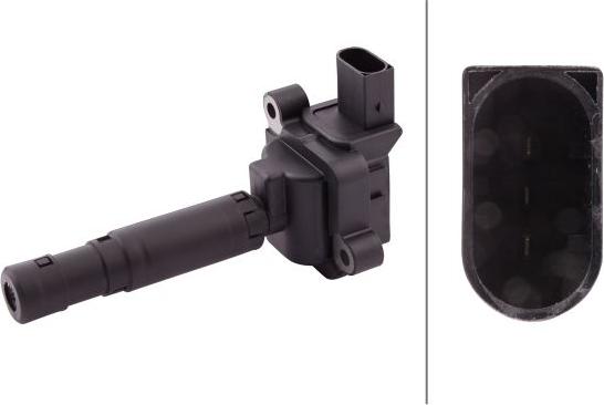 HELLA 5DA 358 000-821 - Котушка запалювання autodetail.com.ua