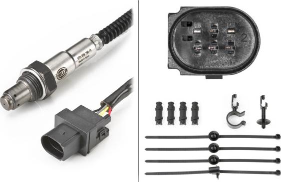 HELLA 6PA 009 166-781 - Кисневий датчик autodetail.com.ua