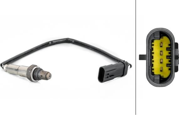 HELLA 6PA 358 103-291 - Кисневий датчик autodetail.com.ua