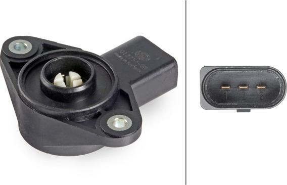 HELLA 6PD 012 754-001 - Датчик, перемикальний клапан впускної труби autodetail.com.ua
