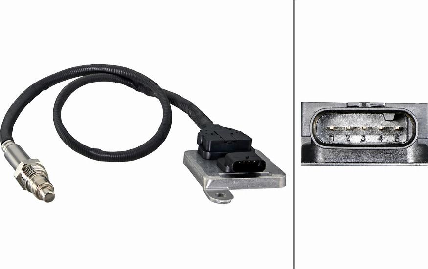HELLA 6PN 358 307-191 - Датчик NOx, система впорскування сечовини autodetail.com.ua