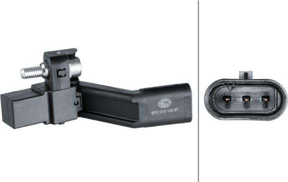 HELLA 6PU 013 122-871 - Імпульсний датчик, колінчатий вал autodetail.com.ua