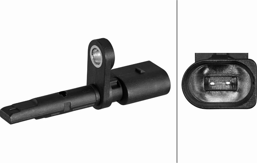 HELLA 6PU 358 218-481 - Датчик, кількість обертів колеса autodetail.com.ua