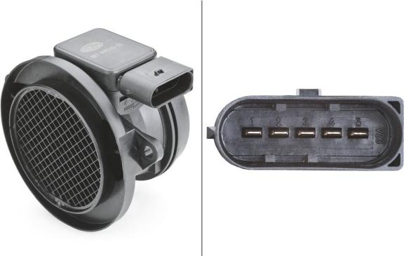 HELLA 8ET 009 142-351 - Витратомір повітря autodetail.com.ua