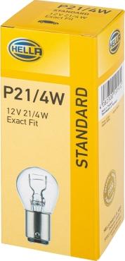 HELLA 8GD 004 772-121 - Лампа розжарювання, стоп-сигнали/задні габаритні ліхтарі autodetail.com.ua