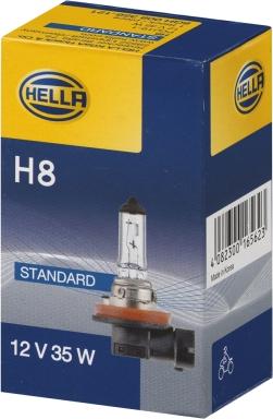 HELLA 8GH 008 356-121 - Лампа розжарювання, фара дальнього світла autodetail.com.ua