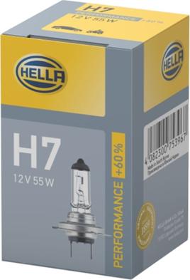 HELLA 8GH223498-231 - Лампа розжарювання, фара дальнього світла autodetail.com.ua