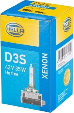 HELLA 8GS 009 028-311 - Лампа розжарювання, фара дальнього світла autodetail.com.ua