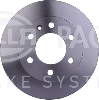 HELLA PAGID 8DD 355 117-621 - Гальмівний диск autodetail.com.ua