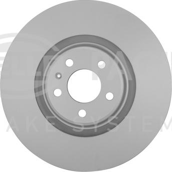 HELLA PAGID 8DD 355 129-371 - Гальмівний диск autodetail.com.ua