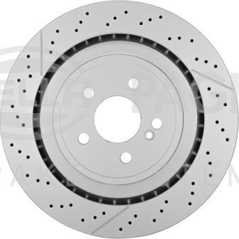 HELLA PAGID 8DD 355 126-871 - Гальмівний диск autodetail.com.ua