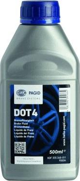 HELLA PAGID 8DF 355 360-011 - Гальмівна рідина autodetail.com.ua