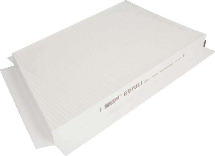 Hengst Filter E970LI - Фільтр, повітря у салоні autodetail.com.ua