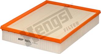 Hengst Filter E821L - Повітряний фільтр autodetail.com.ua