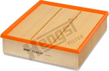 Hengst Filter E240L01 - Повітряний фільтр autodetail.com.ua