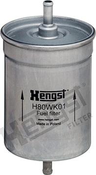 Hengst Filter H80WK01 - Фільтр палива autodetail.com.ua