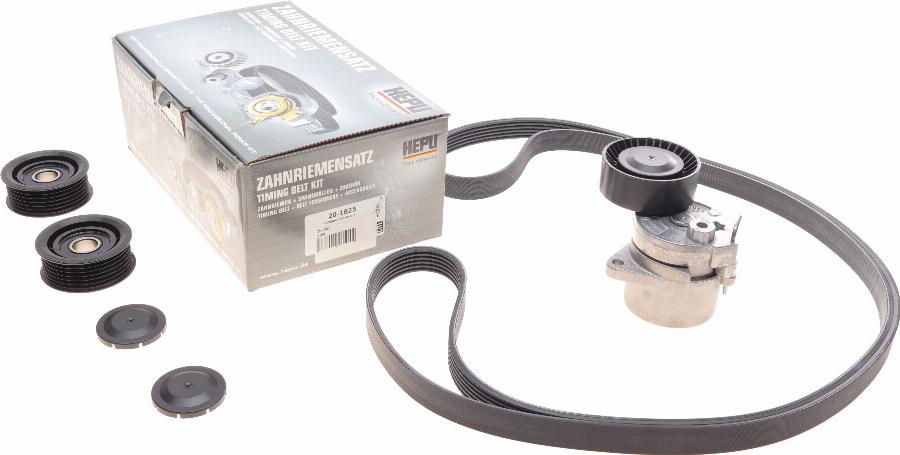 Hepu 20-1825 - Комплект поліклинових ременів autodetail.com.ua