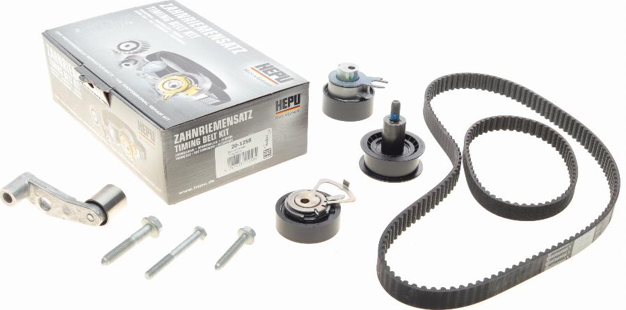 Hepu 20-1258 - Комплект зубчастих ременів autodetail.com.ua