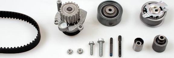 Hepu PK05513 - Водяний насос + зубчастий ремінь autodetail.com.ua
