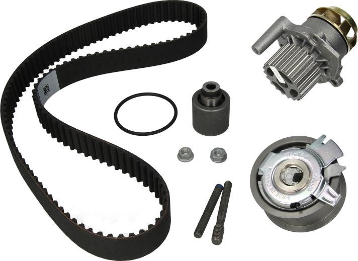 Hepu PK05650 - Водяний насос + зубчастий ремінь autodetail.com.ua