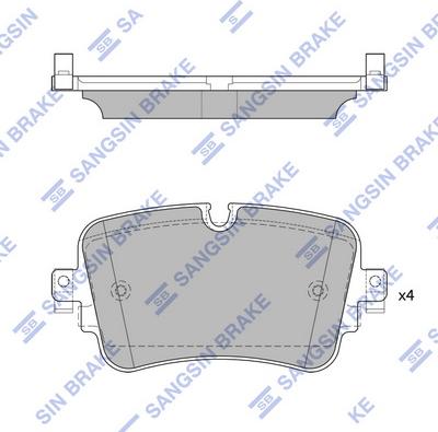Meyle 252230717 - Комплект гальмівних накладок, дискове гальмо autodetail.com.ua