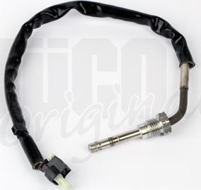 HITACHI 137005 - Датчик, температура відпрацьованих газів autodetail.com.ua