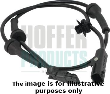 Hoffer 8290191E - Датчик, кількість обертів колеса autodetail.com.ua