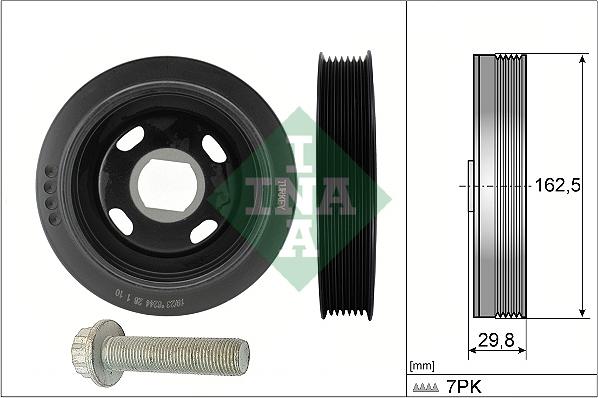 INA 544 0179 20 - Шків, колінчатий вал autodetail.com.ua
