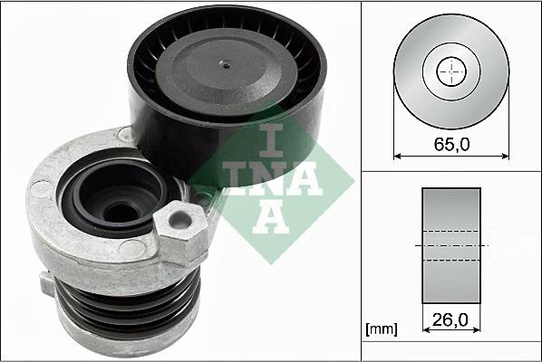 INA 534 0551 10 - Натяжний пристрій, клиновий ремінь autodetail.com.ua