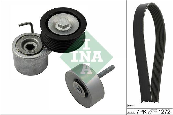 INA 529 0245 10 - Комплект поліклинових ременів autodetail.com.ua