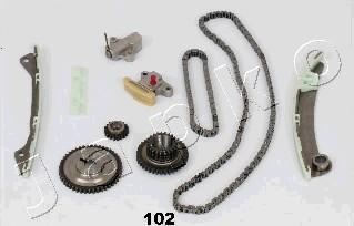 Japko KJK102 - Комплект ланцюгів привода autodetail.com.ua