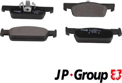 JP Group 4363606010 - Комплект гальмівних накладок, дискове гальмо autodetail.com.ua