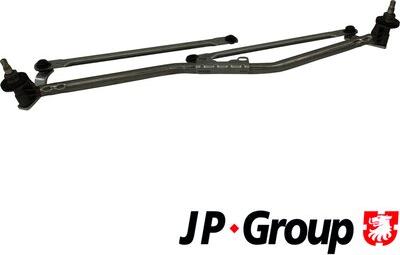 JP Group 1198101800 - Тяги склоочисника autodetail.com.ua