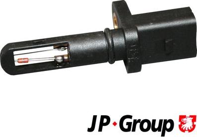JP Group 1193101500 - Датчик, температура вхідного повітря autodetail.com.ua