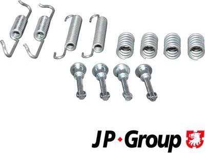 JP Group 1163950110 - Комплект приладдя, колодка стоянкового гальма autodetail.com.ua