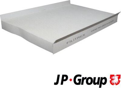 JP Group 1128100400 - Фільтр, повітря у салоні autodetail.com.ua