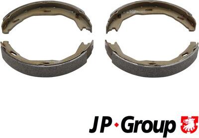 JP Group 1363901510 - Комплект гальмівних колодок, стоянкове гальмо autodetail.com.ua