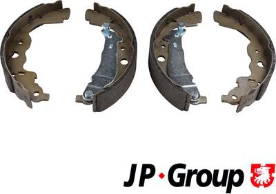 JP Group 1363901710 - Комплект гальмівних колодок autodetail.com.ua