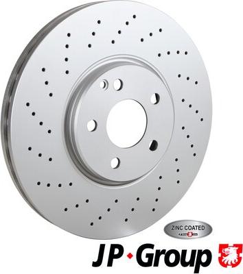 JP Group 1363103900 - Гальмівний диск autodetail.com.ua