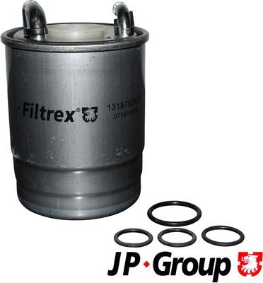 JP Group 1318702400 - Фільтр палива autodetail.com.ua