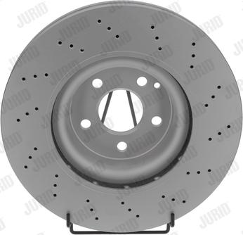 Jurid 563016JC-1 - Гальмівний диск autodetail.com.ua